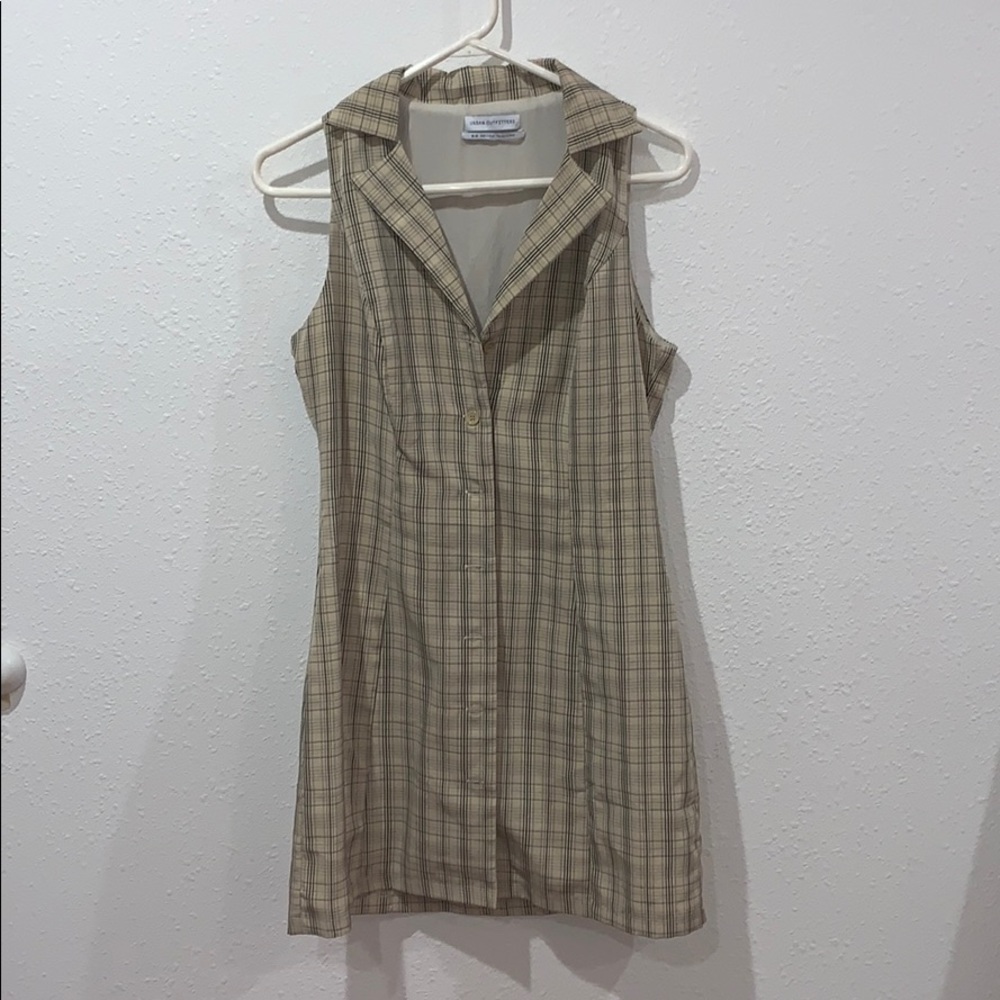 Plaid Mini Dress
